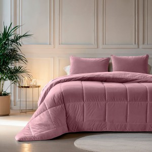 Lazy velvet 2 in 1 Dekbed Oud Roze Sleeptime